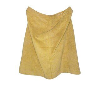 HUGO BUSCATI - Suede Mini Skirt - Sz 4